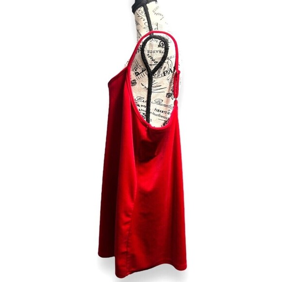 Torrid 4X Sleep Red Velvet Camisole Tank Top Soft Lounge Pajama Sleepwear Cozy - Picture 9 of 11